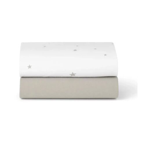 SNUZ ΣΕΤ ΣΕΝΤΟΝΙΑ 2 ΤΕΜΑΧΙΩΝ ΓΙΑ ΛΙΚΝΟ 44 x 80 cm WHITE/STAR - Σετ Βρεφανάπτυξης στο Oneirokosmos