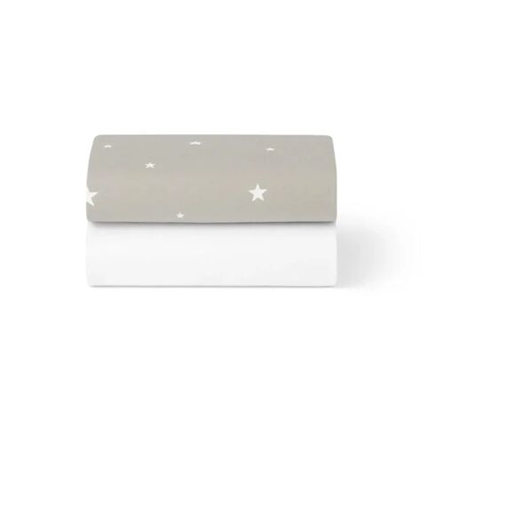 SNUZ ΣΕΤ ΣΕΝΤΟΝΙΑ 2 ΤΕΜΑΧΙΩΝ ΓΙΑ ΛΙΚΝΟ 44 x 80 cm - GREY/STAR - Σετ Βρεφανάπτυξης στο Oneirokosmos