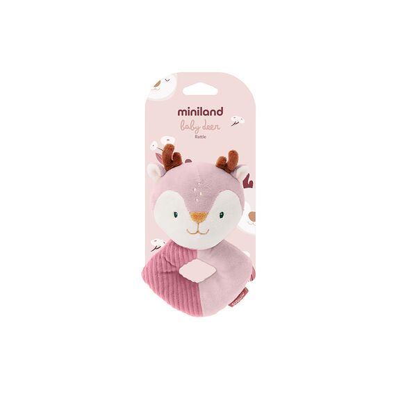 MINILAND ΚΟΥΔΟΥΝΙΣΤΡΑ - BABY DEER RATTLE - Σετ Βρεφανάπτυξης στο Oneirokosmos