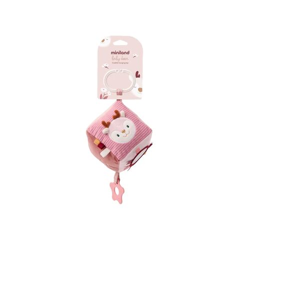 MINILAND ΚΡΕΜΑΣΤΟ ΠΑΙΧΝΙΔΙ ΕΛΑΦΑΚΙ -  BABY DEER HANGING TOY - Σετ Βρεφανάπτυξης στο Oneirokosmos