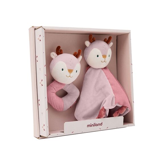 MINILAND ΣΕΤ ΔΩΡΟΥ - BABY DEER GIFT - Σετ Βρεφανάπτυξης στο Oneirokosmos