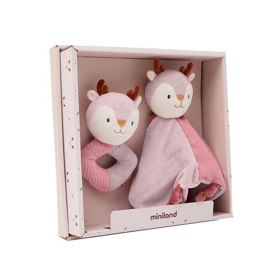MINILAND ΣΕΤ ΔΩΡΟΥ - BABY DEER GIFT - Σετ Βρεφανάπτυξης στο Oneirokosmos