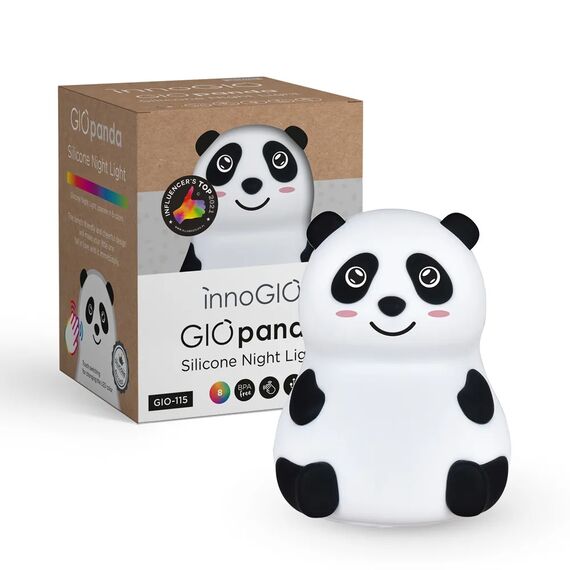 INNOGIO ΦΩΤΙΣΤΙΚΟ ΝΥΚΤΟΣ ΣΙΛΙΚΟΝΗΣ GIO PANDA - Φωτιστικά Δωματίου στο Oneirokosmos