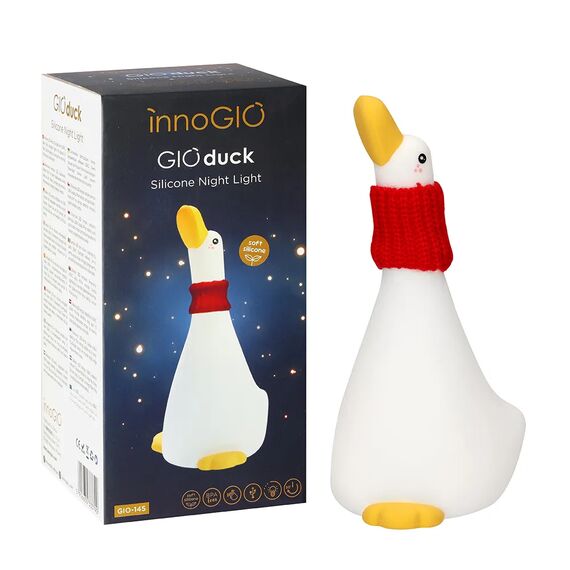 INNOGIO ΦΩΤΙΣΤΙΚΟ ΝΥΚΤΟΣ ΣΙΛΙΚΟΝΗΣ GIO DUCK - Φωτιστικά Δωματίου στο Oneirokosmos