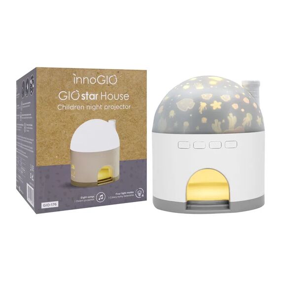 INNOGIO ΠΡΟΤΖΕΚΤΟΡΑΣ ΦΩΤΙΣΤΙΚΟ ΔΩΜΑΤΙΟΥ GIOSTAR HOUSE - Φωτιστικά Δωματίου στο Oneirokosmos
