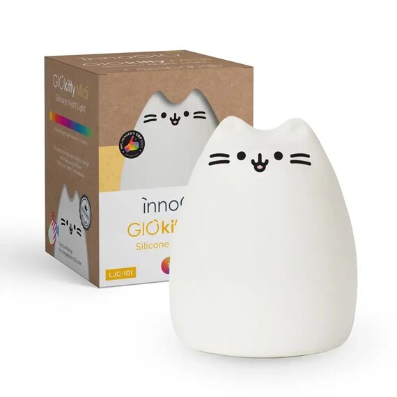 INNOGIO ΦΩΤΙΣΤΙΚΟ ΝΥΚΤΟΣ ΣΙΛΙΚΟΝΗΣ GIO KITTY - Φωτιστικά Δωματίου στο Oneirokosmos