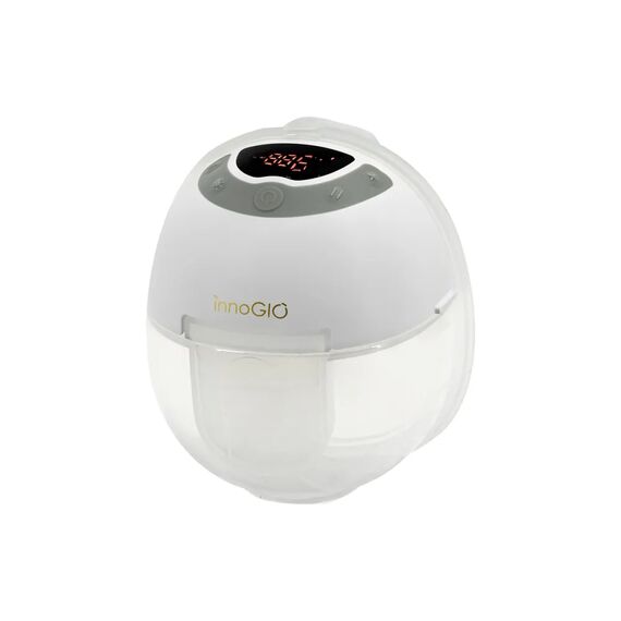 INNOGIO ΦΟΡΗΤΟ ΗΛΕΚΤΡΙΚΟ ΘΗΛΑΣΤΡΟ ΜΕ ΦΩΤΙΣΜΟ - DISCREET LIGHT GIO WEREBLE ELECTRIC BREAST PUMP - Θήλαστρα στο Oneirokosmos