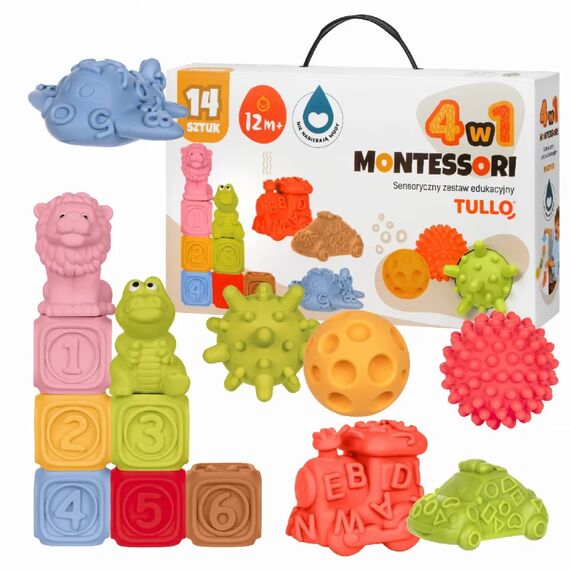 TULLO ΠΑΙΧΝΙΔΙ ΑΙΣΘΗΣΕΩΝ MONTESSORI 14 TMX - Εκπαιδευτικά Παιχνίδια στο Oneirokosmos