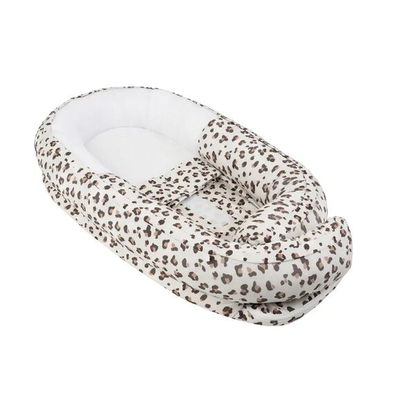 DOOMOO ΦΩΛΙΑ COCOON LEOPARD CREAM - Βρεφικές Φωλίτσες στο Oneirokosmos