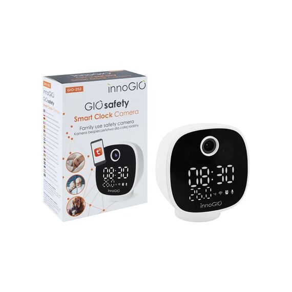 INNOGIO WI-FI CAMERA GIOSAFETY CLOCK - Ενδοεπικοινωνίες -Υγραντήρες -Ιονιστές στο Oneirokosmos