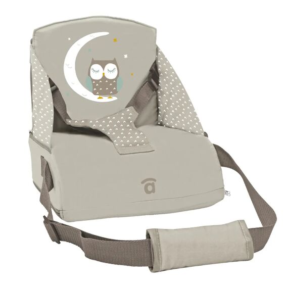 ASALVO ΦΟΡΗΤΟ BOOSTER SEAT ΦΑΓΗΤΟΥ OWL - Καθίσματα Φαγητού Μεταφερόμενο για Καρέκλα ή Τραπεζι  στο Oneirokosmos