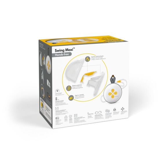 Medela Swing Maxi™ Hands-free 2-Phase Expression® διπλό επαναφορτιζόμενο ηλεκτρικό θήλαστρο 101046733 - Θήλαστρα στο Oneirokosmos