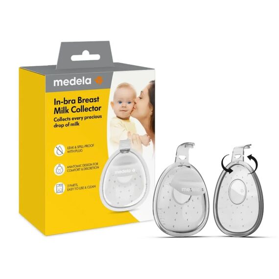 Medela Συλλέκτης In-Bra Μητρικού Γάλακτος 2τμχ. 101047164 - Προϊόντα για τη Μητέρα στο Oneirokosmos