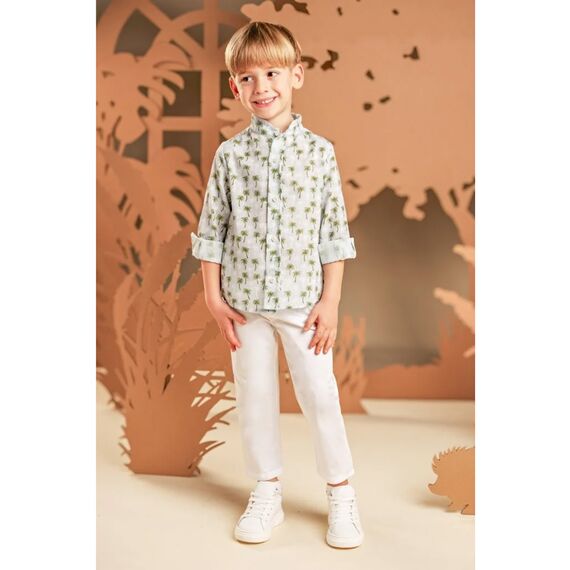 Baby Bloom Βαπτιστικό Σετ Αγορίστικο 126.23.5570 - Ρούχα Βάπτισης για Αγόρι στο Oneirokosmos