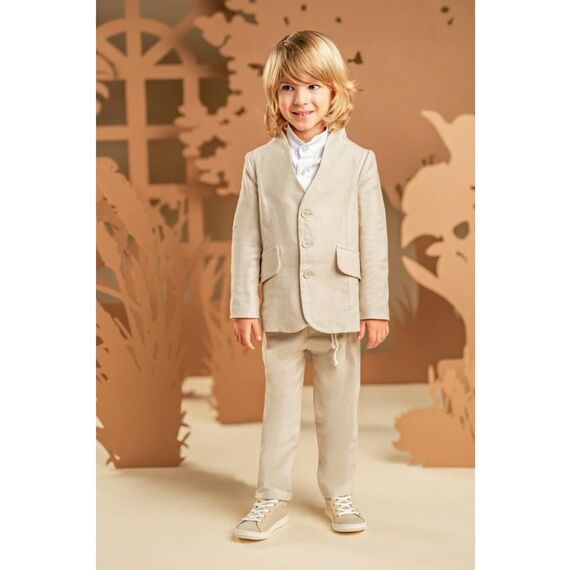Baby Bloom Βαπτιστικό Σέτ Αγορίστικο 126.40.9270 - Ρούχα Βάπτισης για Αγόρι στο Oneirokosmos