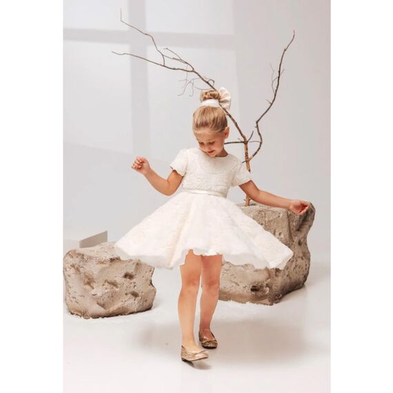 Baby Bloom Φόρεμα Βάπτισης 126.600.7590 - Ρούχα Βάπτισης για Κορίτσι στο Oneirokosmos