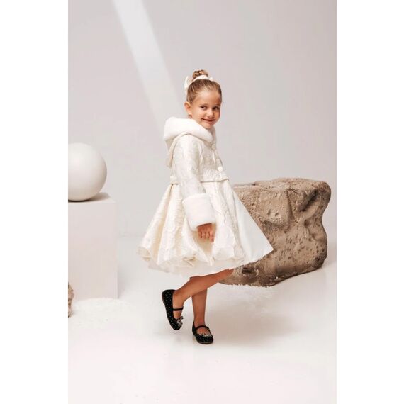 Baby Bloom Παλτό για Κορίτσι 126.700.6200 - Ρούχα Βάπτισης για Κορίτσι στο Oneirokosmos