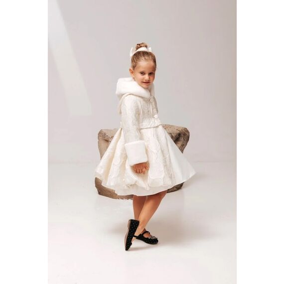 Baby Bloom Παλτό για Κορίτσι 126.700.6200 - Ρούχα Βάπτισης για Κορίτσι στο Oneirokosmos