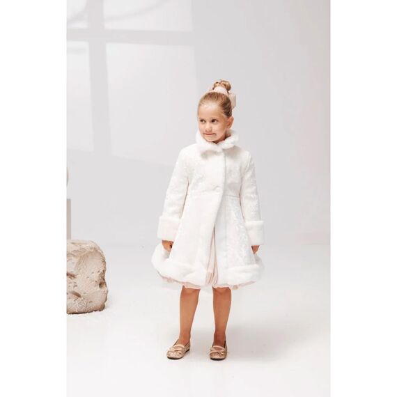 Baby Bloom Παλτό για Κορίτσι 126.701.5200 - Ρούχα Βάπτισης για Κορίτσι στο Oneirokosmos