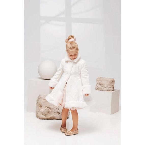 Baby Bloom Παλτό για Κορίτσι 126.701.5200 - Ρούχα Βάπτισης για Κορίτσι στο Oneirokosmos