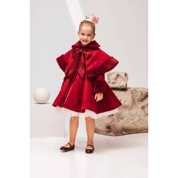Baby Bloom Παλτό για Κορίτσι 126.703.4200 - Ρούχα Βάπτισης για Κορίτσι στο Oneirokosmos