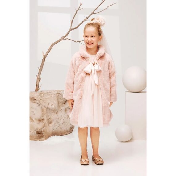Baby Bloom Παλτό για Κορίτσι 126.706.4200 - Ρούχα Βάπτισης για Κορίτσι στο Oneirokosmos