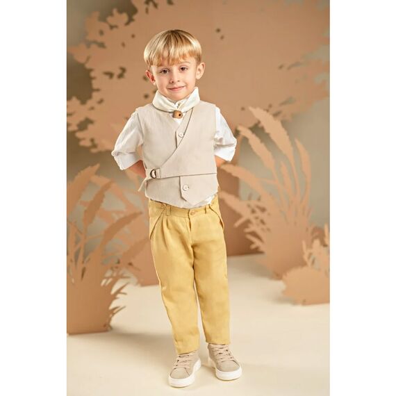 Baby Bloom Βαπτιστικό Σέτ Αγορίστικο 126.46.7980 - Ρούχα Βάπτισης για Αγόρι στο Oneirokosmos