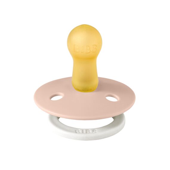 Bibs Σετ Πιπίλες Colour Glow Latex No1 Blush / Vanilla 2τμχ. 110243 - Πιπίλες στο Oneirokosmos
