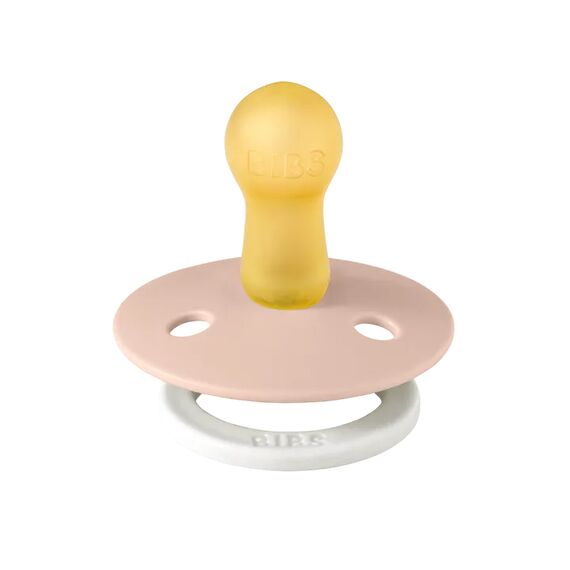 Bibs Σετ Πιπίλες Colour Glow Latex No1 Blush / Vanilla 2τμχ. 110243 - Πιπίλες στο Oneirokosmos
