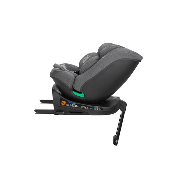 Kikka boo Κάθισμα Αυτοκινήτου i-Secure i-Size Isofix 40-150cm Dark Grey 31002100074 - Κάθισμα Αυτοκινήτου 0-36Kg στο Oneirokosmos
