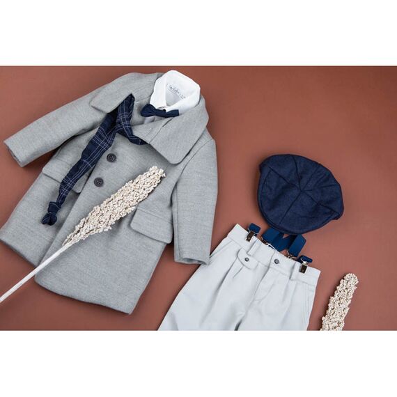 Bambolino Alkinoos Βαπτιστικό Ρούχο για Αγόρι 1509 - Ρούχα Βάπτισης για Αγόρι στο Oneirokosmos