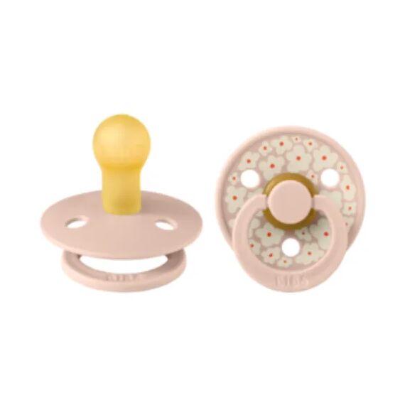 Bibs Πιπίλα Latex Studio Colour Jasmine / Blush Mix 2τμχ. Νο1 11017103 - Πιπίλες στο Oneirokosmos