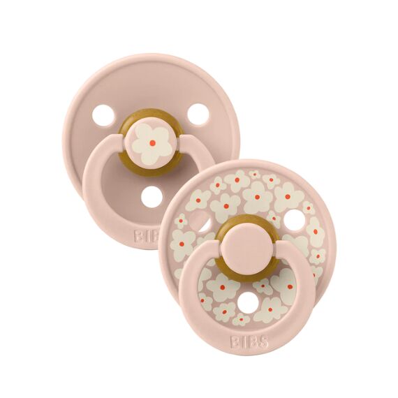 Bibs Πιπίλα Latex Studio Colour Jasmine / Blush Mix 2τμχ. Νο1 11017103 - Πιπίλες στο Oneirokosmos