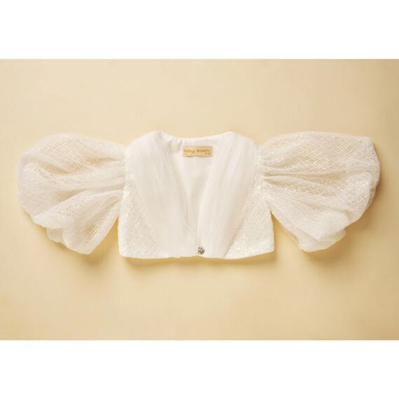 Baby Bloom Ζακετάκι για Κορίτσι Z26.08.2580 - Ρούχα Βάπτισης για Κορίτσι στο Oneirokosmos