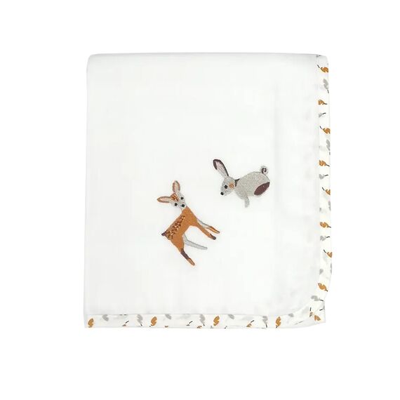 Baby Star  Πάνα Φανέλα 85x85cm Forest Friends 2079 - Πάνες-Λαβέτες-Σελτέδες στο Oneirokosmos