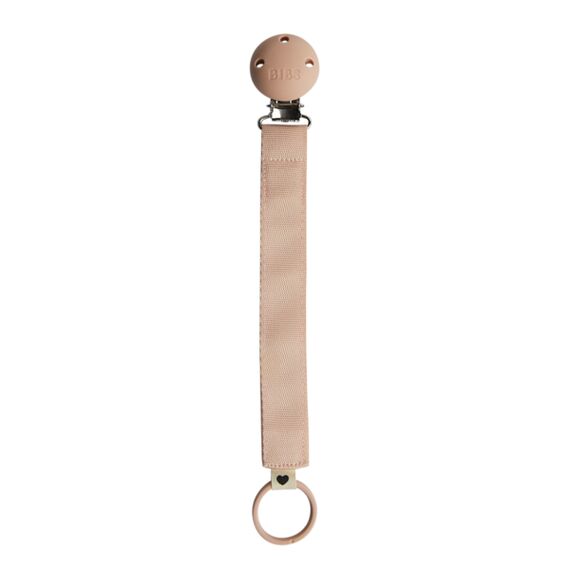BIBS Κλιπ Πιπίλας Ribbon Blush 9409244 - Πιπίλες στο Oneirokosmos
