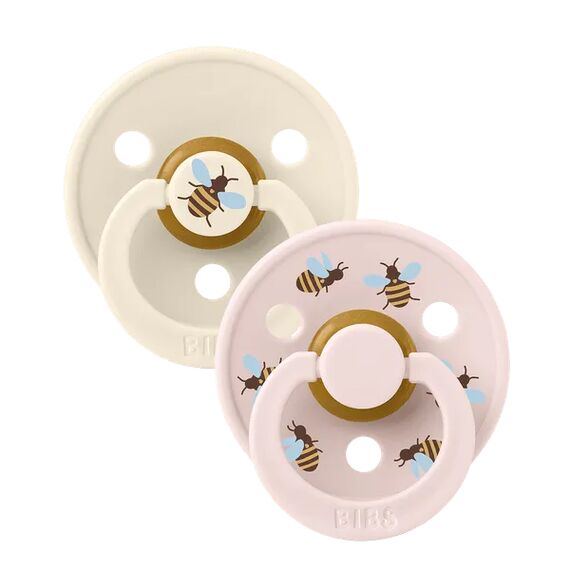 Bibs Πιπίλα Latex Studio Colour Bumblebee / Ivory Mix 2τμχ. Νο1 11024103 - Πιπίλες στο Oneirokosmos