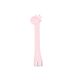 Kikka Boo Κουτάλι Σιλικόνης  Giraffe Pink 31302040080 - Κουταλάκια, Πηρουνάκια στο Oneirokosmos