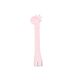 Kikka Boo Κουτάλι Σιλικόνης  Giraffe Pink 31302040080 - Κουταλάκια, Πηρουνάκια στο Oneirokosmos