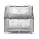 Cam Παρκοκρέβατο Με Δύο Επίπεδα Daily Dolci Sogni 128.5x73cm  A-114 GREY - Παρκοκρέβατο στο Oneirokosmos
