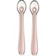 Kikka Boo Βρεφικό Σετ με Κουτάλια Flexible 2 τμχ από Σιλικόνη pink σε Θήκη για 4+ μηνών 31302040063 - Κουταλάκια, Πηρουνάκια στο Oneirokosmos