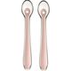 Kikka Boo Βρεφικό Σετ με Κουτάλια Flexible 2 τμχ από Σιλικόνη pink σε Θήκη για 4+ μηνών 31302040063 - Κουταλάκια, Πηρουνάκια στο Oneirokosmos