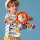 Taf Toys Κρεμαστό Παιχνίδι Κούνιας και Καροτσιού με Μασητικό Harry Lion για3+ Μηνών Τ-12805 - Κουδουνίστρες στο Oneirokosmos