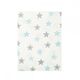 Dimcol Πάνα Αγκαλιάς Χασέ Cotton 100% 80x80 εκ.  Star 104 Sky Blue - Πάνες-Λαβέτες-Σελτέδες στο Oneirokosmos