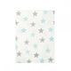 Dimcol Πάνα Αγκαλιάς Χασέ Cotton 100% 80x80 εκ.  Star 104 Sky Blue - Πάνες-Λαβέτες-Σελτέδες στο Oneirokosmos