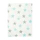 Dimcol Σετ Βρεφικά Σεντόνια Κούνιας 3τμχ Cotton 100% 120x160 εκ.  Star 104 Sky Blue - Σεντόνια Κούνιας στο Oneirokosmos