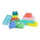 Infantino Εκπαιδευτικό Παιχνίδι Τουβλάκια Super Soft 1st Building Blocks B-315058 - Δώρα στο Oneirokosmos