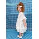 Bambolino:Alkmini Βαπτιστικό ρούχο για κορίτσι 9876 - Ρούχα Βάπτισης για Κορίτσι στο Oneirokosmos