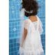Bambolino:Theofania Βαπτιστικό ρούχο για κορίτσι 9888 - Ρούχα Βάπτισης για Κορίτσι στο Oneirokosmos