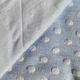 Morven Κουβέρτα Αγκαλιάς Βαμβάκι Fleece Bobler  80x110cm L86 Γαλάζιο - Κουβέρτες Αγκαλιάς στο Oneirokosmos